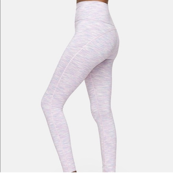 Outdoor Voices Pants - OUTDOOR VOICES Pastel Heathered Purple Pink High Rise Leggings Size Small